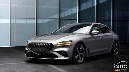 2022 Genesis G70 Revealed: The Brand Applies New Style Signature to its Smallest Sedan