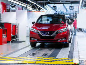 Nissan fabrique sa 500 000e LEAF