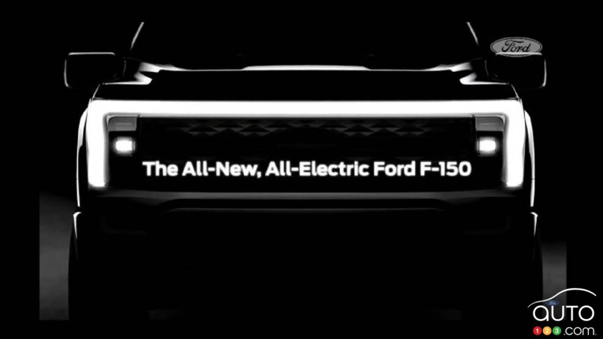 Ford montre la grille de son futur F-150 électrique