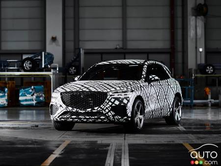 Genesis Previews its Next Project: The 2022 GV70 Compact SUV