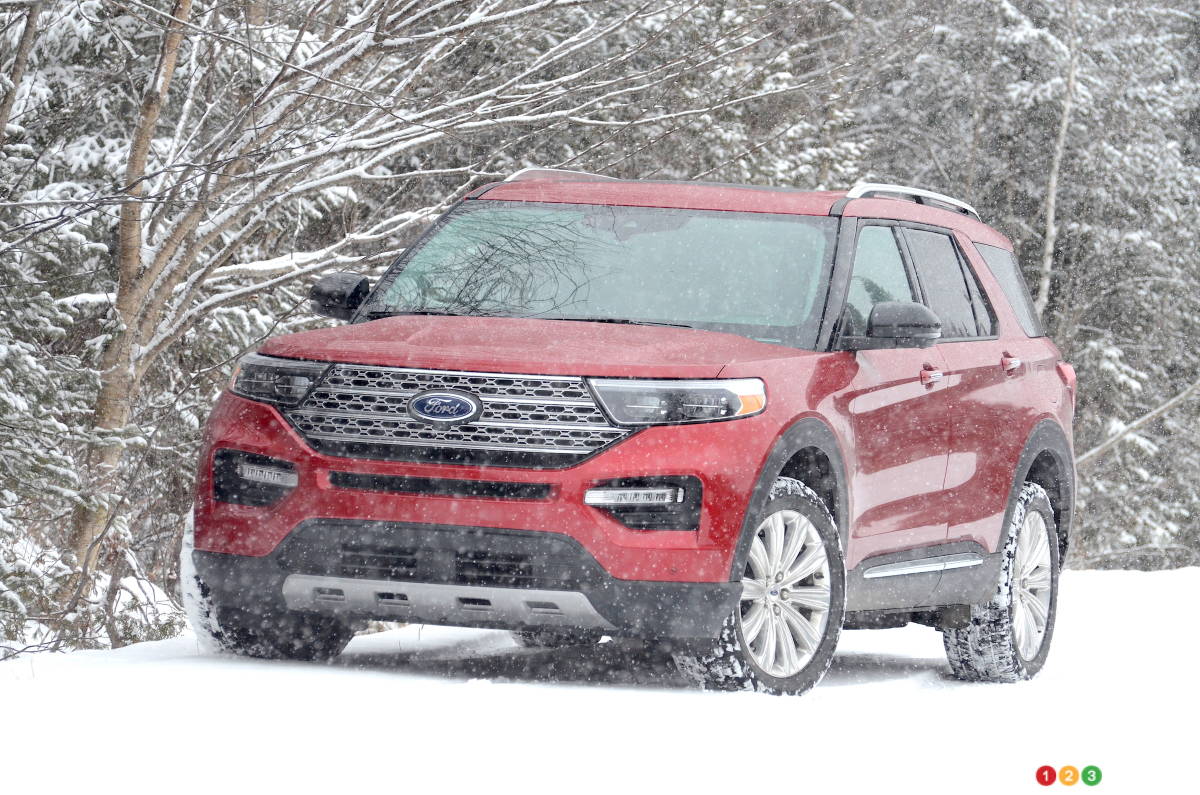 Essai du Ford Explorer hybride 2021 : rien de convaincant