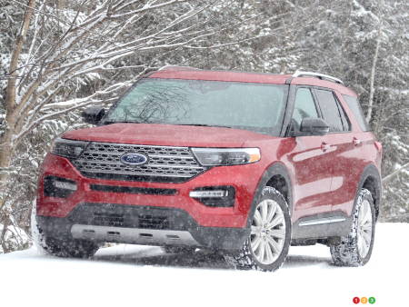 Essai du Ford Explorer hybride 2021 : rien de convaincant
