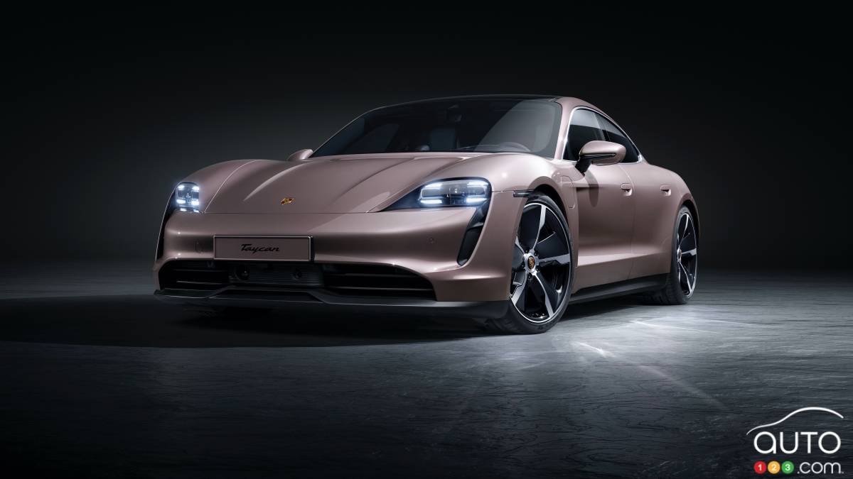 Porsche Unveils New Taycan Variant With Rear-Wheel Drive