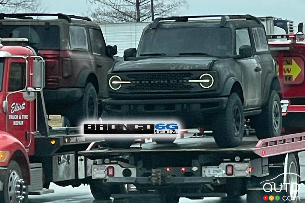 Deux prototypes Ford Bronco sont victimes d’un incendie