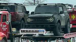 Two Ford Bronco Prototypes Damaged in Trailer Fire