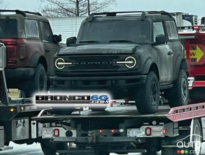 Deux prototypes Ford Bronco sont victimes d’un incendie