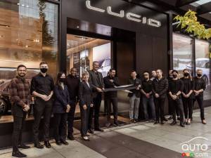 Lucid Motors Opens Vancouver Retail Space, its First in Canada