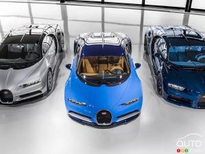Bugatti va encore produire 40 Chiron… et ce sera tout