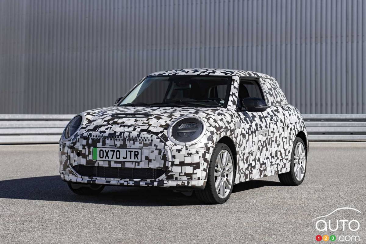 Mini Teases the Next-Gen Cooper in Camo Garb