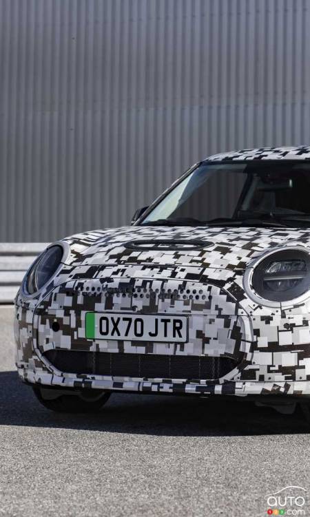 Mini Teases the Next-Gen Cooper in Camo Garb