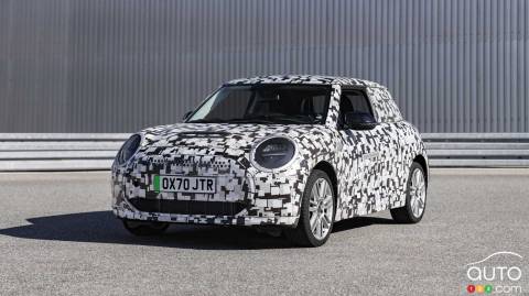 Mini Teases the Next-Gen Cooper in Camo Garb