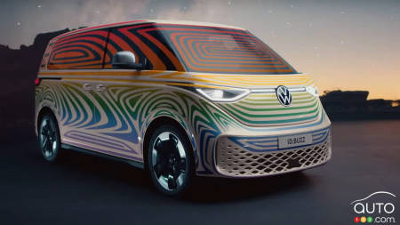 Volkswagen gives another glimpse of its future ID. Buzz