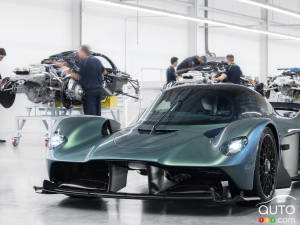 Production lancée pour l’Aston Martin Valkyrie