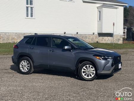 Premier essai du Toyota Corolla Cross 2022 : une version moderne de la Matrix