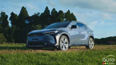Subaru Introduces the Solterra, its First All-Electric Model