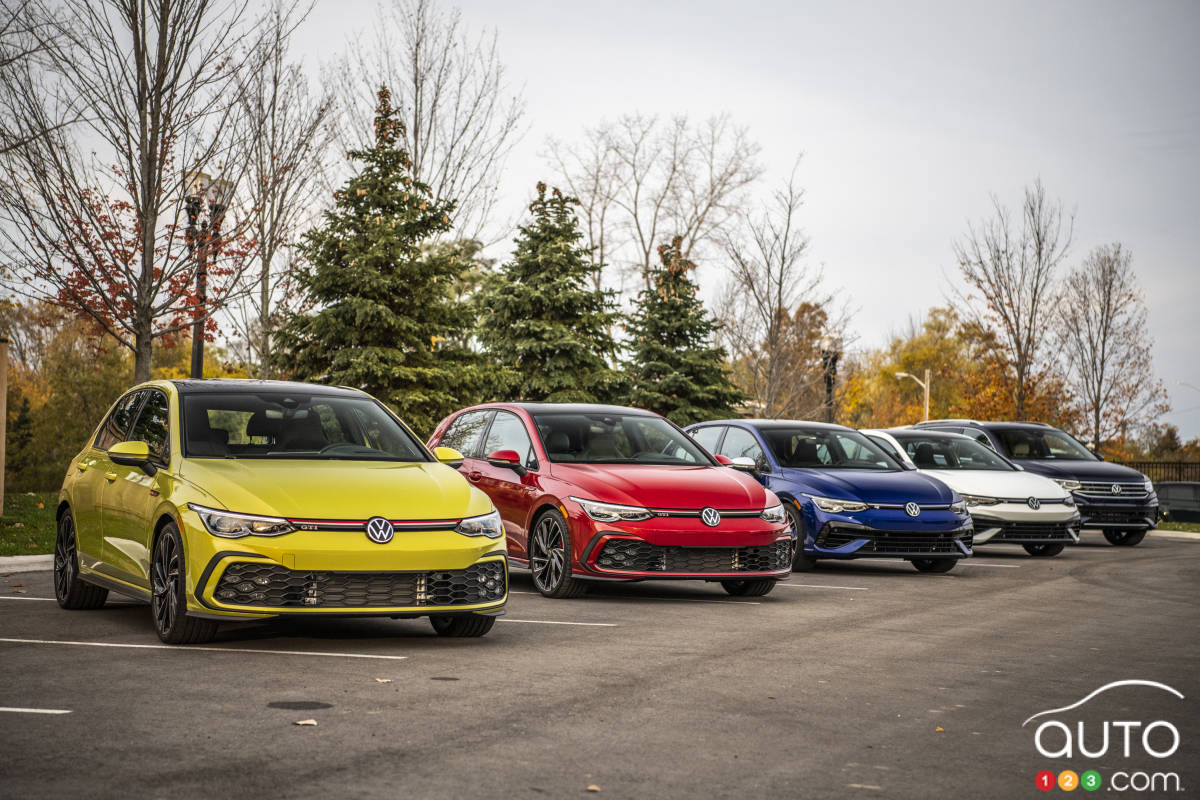 Match comparatif : Volkswagen Golf GTI vs Volkswagen Golf R 2022