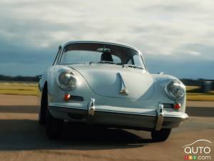A Porsche 356 Is Converted to All-Electric, Keeps its Manual Gearbox