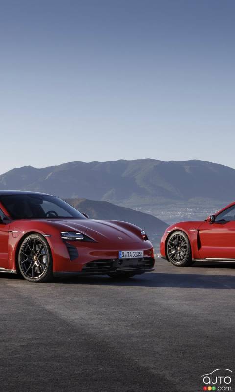 Los Angeles 2021: Porsche Taycan GTS, GTS Sport Turismo Make Debut