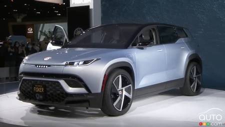 Los Angeles 2021: Fisker Shows Off Ocean EV Beach-Side in California (Of Course)