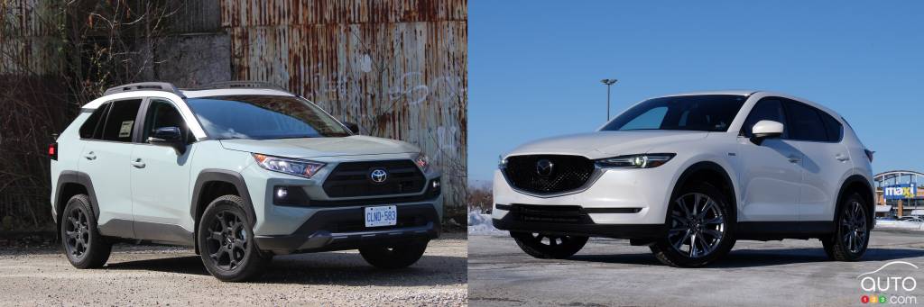 Comparison: 2021 Mazda CX-5 vs 2021 Toyota RAV4