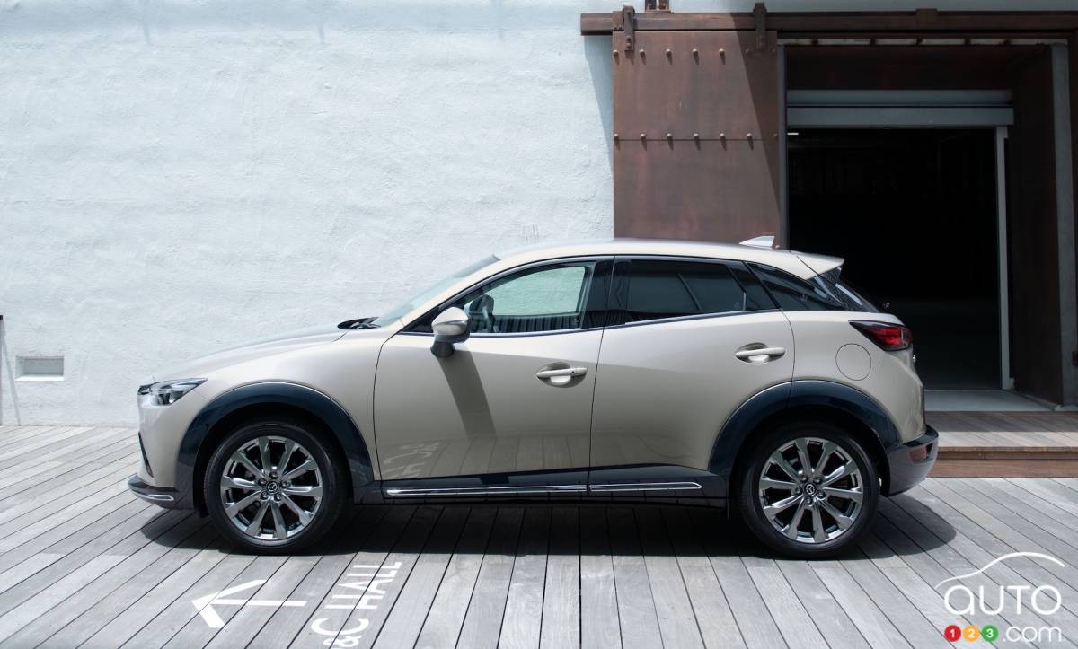 Le Mazda CX-3 revient pour 2022 au Canada, avec un prix de base de 21 800 $