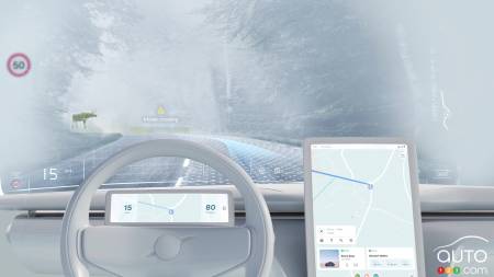 Volvo Wants to Make Windshields Into Huge Display Screens