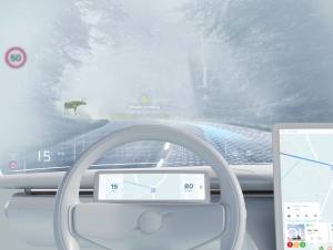 Volvo Wants to Make Windshields Into Huge Display Screens