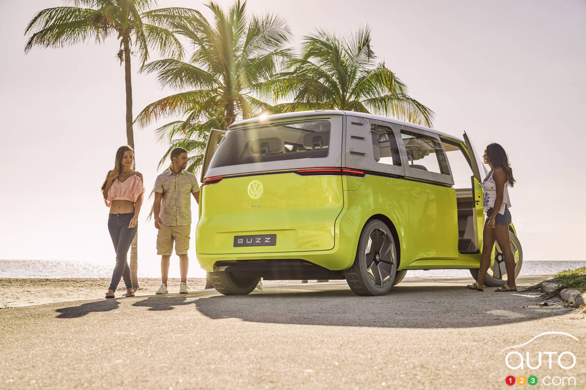 L'ID. Buzz ne sera pas le seul microbus électrique de VW : l'ID. California s’en vient