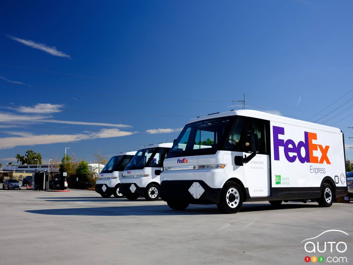 FedEx Gets its First BrightDrop EV600 Delivery Vans from GM