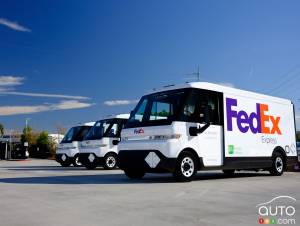 FedEx reçoit ses premiers fourgons électriques BrightDrop EV600 de GM