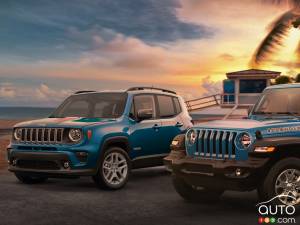 Jeep Presents Islander Versions of the 2021 Jeep Wrangler and Renegade