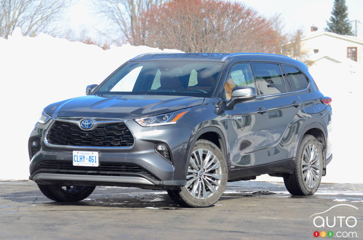 Essai du Toyota Highlander hybride 2021 : pas le plus convaincant