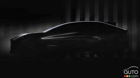 Lexus Shows a Bit of an Electric SUV Concept It Plans to Unveil on March 30