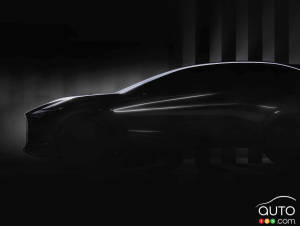 Lexus Shows a Bit of an Electric SUV Concept It Plans to Unveil on March 30