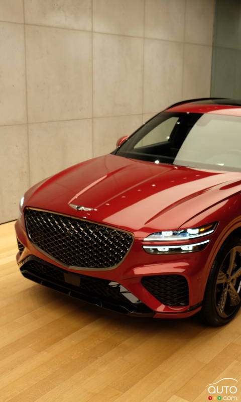 A First Close-Up Look at the 2022 Genesis GV70 SUV, G70 Sedan