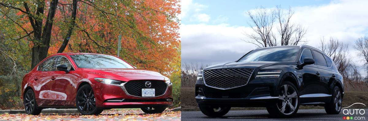 AJAC’s 2021 Car and SUV of the Year Awards: Mazda3 and Genesis GV80 Grab the Gold