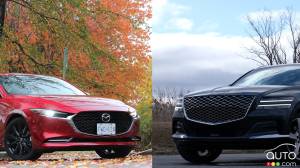 Voiture et VUS de l’année 2021 de l’AJAC : la Mazda3 et le Genesis GV80 honorés