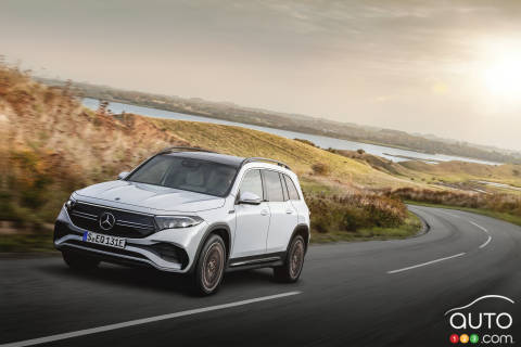 Shanghai 2021 : All-Electric Mercedes-EQ EQB Debuts