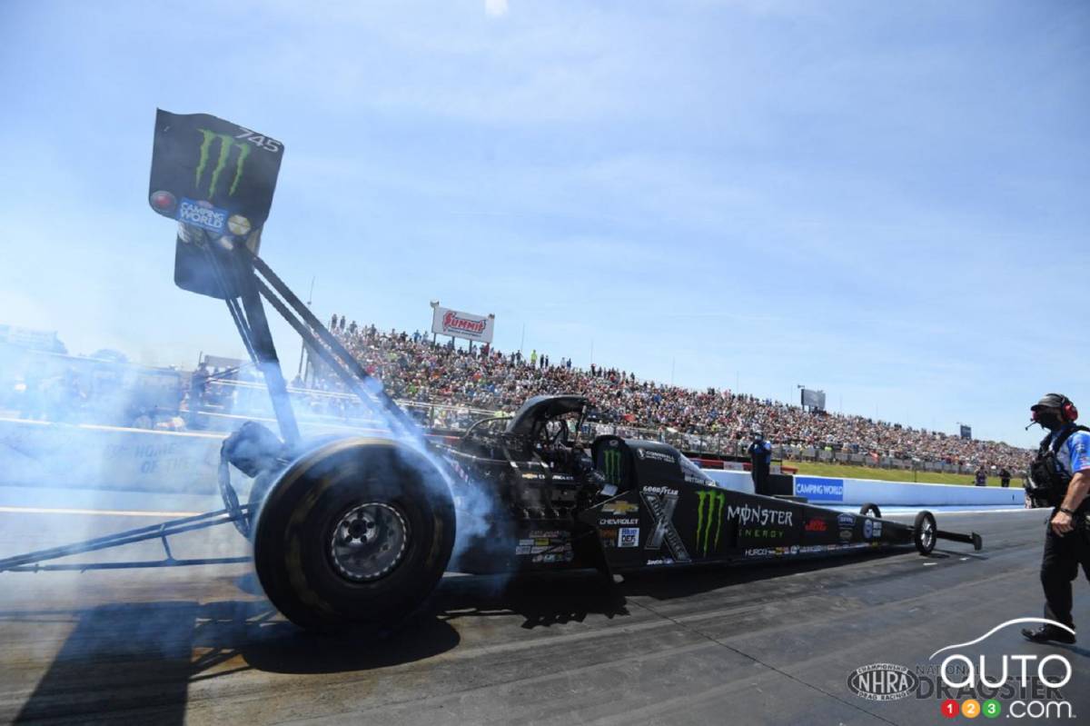 La NHRA met sur pied une catégorie électrique pour ses courses d’accélération