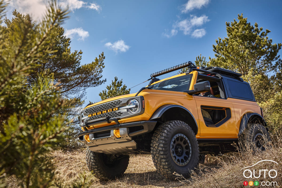 Découvrez les 200 accessoires du Ford Bronco