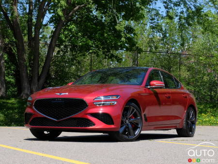 Premier essai de la Genesis G70 2022 : quand vient le temps de s’imposer