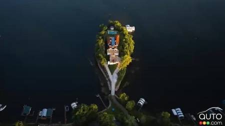 A $15 Million Island Home with Built-In Car Wash Is for Sale