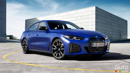 The BMW i4 Electric Sedan Makes its Official Debut