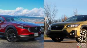 Comparaison : Mazda CX-30 2021 vs Subaru Crosstrek 2021