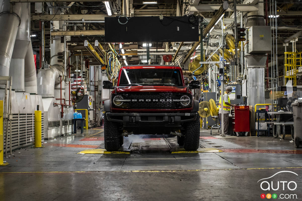 La production du Ford Bronco est enfin lancée