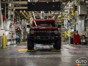 La production du Ford Bronco est enfin lancée