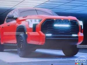 Images of the Upcoming Toyota Tundra Appear Online