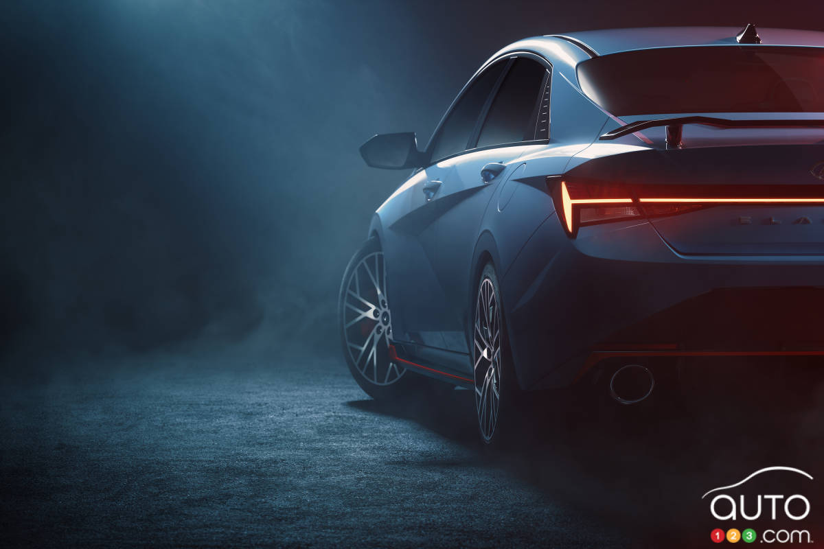 Hyundai Unveils Two Images of the Elantra N