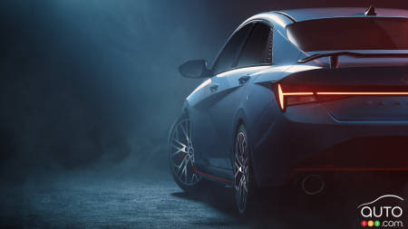 Hyundai Unveils Two Images of the Elantra N