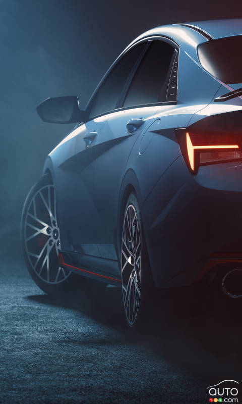 Hyundai Unveils Two Images of the Elantra N